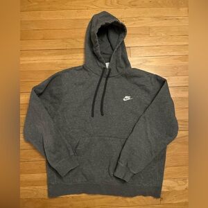Men’s Grey Nike Hoodie - Size Large